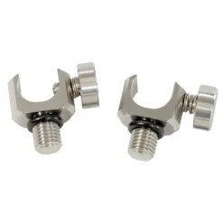 Summit Tackle Thumb Lock Goal Post Adaptors SS Pair- Rod Support