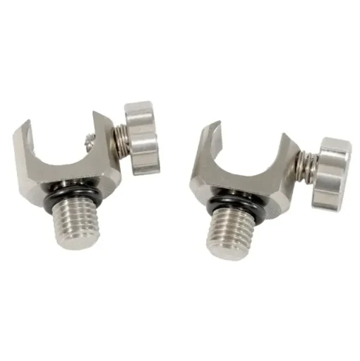 Summit Tackle Thumb Lock Goal Post Adaptors SS Pair- Rod Support