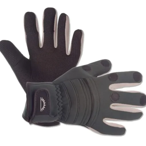 Sundridge Hydra Full Finger Green Neo Fishing Gloves- Clothing