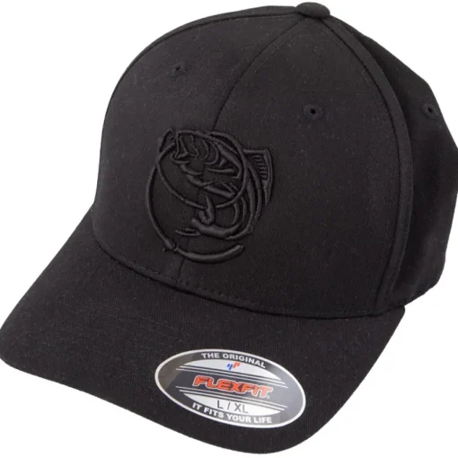 Tackling Minds Ultra Black Fishing Cap- Clothing