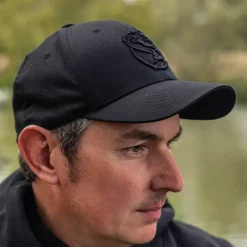 Tackling Minds Ultra Black Fishing Cap- Clothing