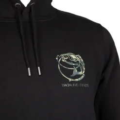 Tackling Minds Ultra Premium Black DPM Camo Fishing Hoodie- New Arrivals | Clothing