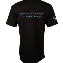 Tackling Minds Ultra Premium Black Fishing T-Shirt- New Arrivals | Clothing