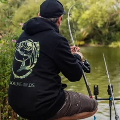Tackling Minds Ultra Premium Black DPM Camo Fishing Hoodie- New Arrivals | Clothing