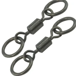 Thinking Anglers PTFE Double Ring Swivels Heli- Terminal Tackle