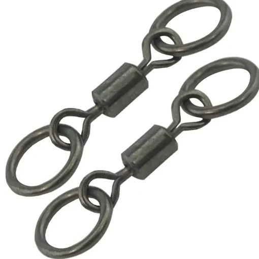 Thinking Anglers PTFE Double Ring Swivels Heli- Terminal Tackle