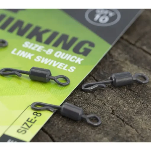 Thinking Anglers PTFE Size 8 Quick Link Swivels- Terminal Tackle