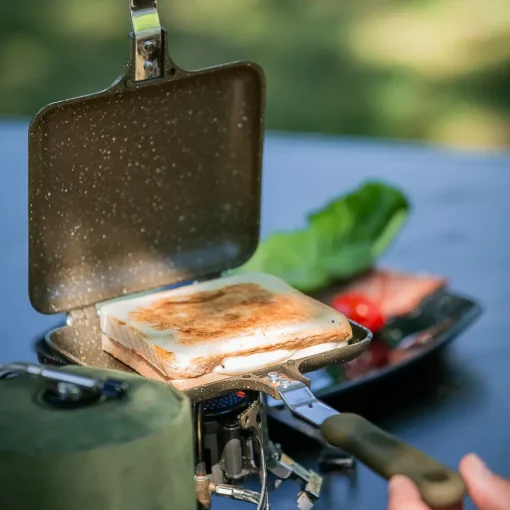 Trakker Armolife Marble Sandwich Fishing Toaster- Cooking Equipment