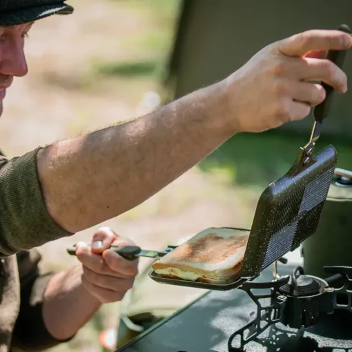 Trakker Armolife Marble Sandwich Fishing Toaster- Cooking Equipment