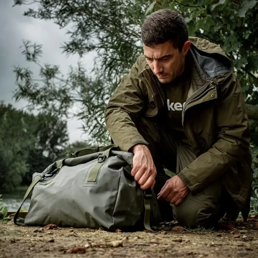Trakker Downpour Roll-Up Fishing Carryall- Luggage