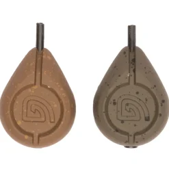 Trakker Flat Pear QC Inline Fishing Leads- Terminal Tackle