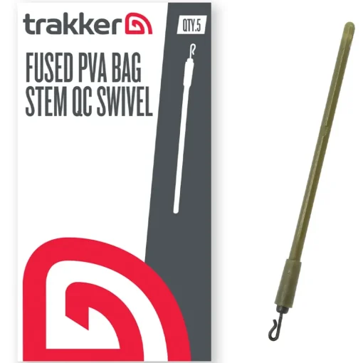 Trakker Fused PVA Bag Stem QC Swivel- Terminal Tackle