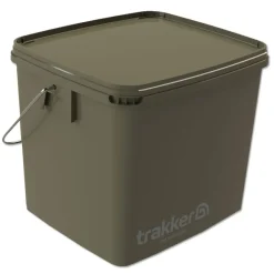Trakker 13L Olive Square Container- Buckets & Riddles