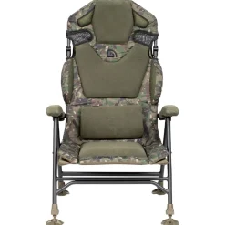 Trakker Levelite Longback Recliner Chair Camo- Chairs