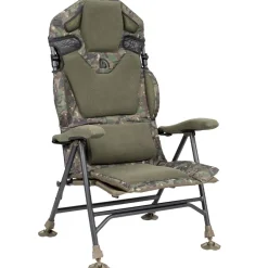 Trakker Levelite Longback Recliner Chair Camo- Chairs