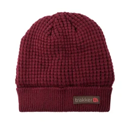 Trakker Plum Textured Fishing Beanie- Clothing