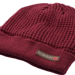 Trakker Plum Textured Fishing Beanie- Clothing