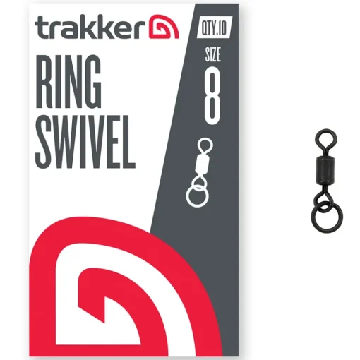 Trakker Ring Swivel Size 8- Terminal Tackle