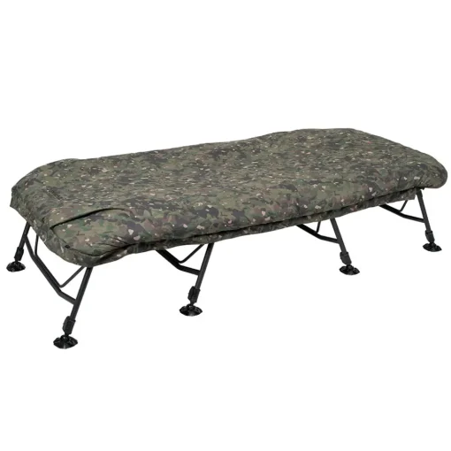 Trakker RLX 8 Leg Camo Bed System Wide- Bedchairs