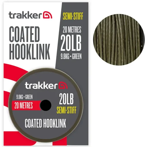 Trakker Semi Stiff Coated Hooklink- Terminal Tackle
