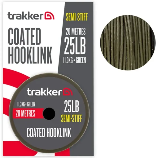 Trakker Semi Stiff Coated Hooklink- Terminal Tackle