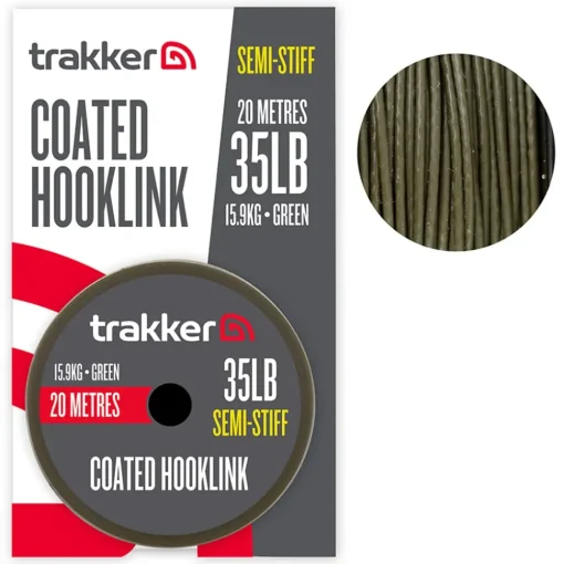 Trakker Semi Stiff Coated Hooklink- Terminal Tackle