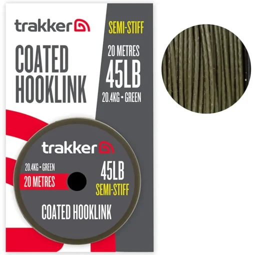 Trakker Semi Stiff Coated Hooklink- Terminal Tackle