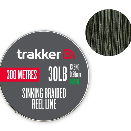 Trakker Sinking Braided Reel Line 300m- Line