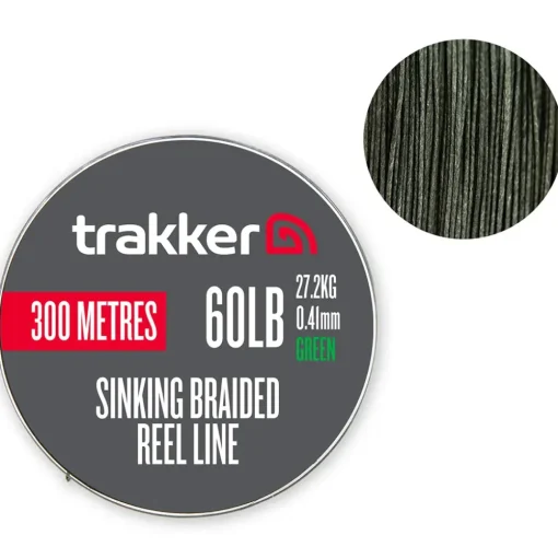 Trakker Sinking Braided Reel Line 300m- Line