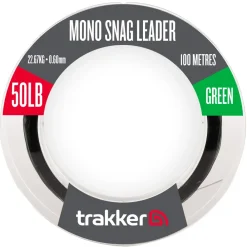 Trakker Snag Leader Green 100m- Terminal Tackle