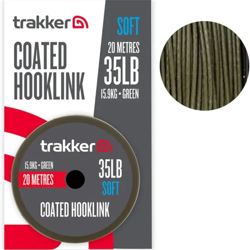 Trakker Soft Coated Hooklink 20m- Terminal Tackle
