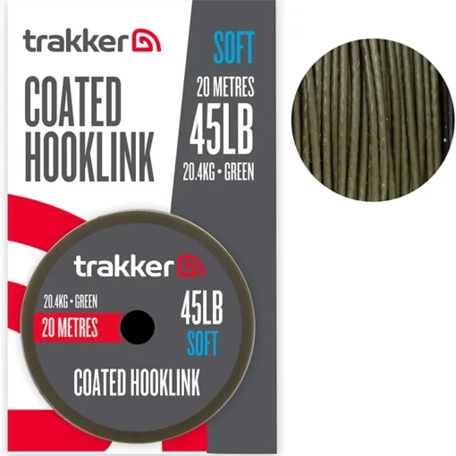 Trakker Soft Coated Hooklink 20m- Terminal Tackle