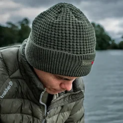 Trakker Textured Lined Fishing Beanie- Clothing