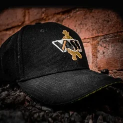 Vass Brushed Cotton Cap Black- Clothing