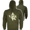 Vass Classic Printed Khaki Edition Hoodie- Clothing