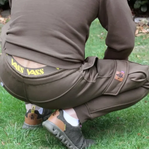Vass Culture Cargo Jogger - Khaki Green- Clothing