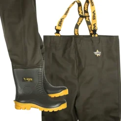 Vass 700E Nova Heavy Duty PVC Chest Fishing Wader- Waders & Boots
