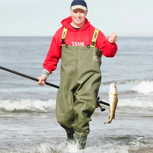 Vass 740E SuperNova Heavy Duty PVC Chest Wader With Knee-reinforcement- Waders & Boots