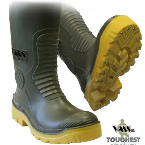 Vass 740E SuperNova Heavy Duty PVC Chest Wader With Knee-reinforcement- Waders & Boots