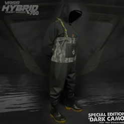 Vass Hybrid 700 Dark Camo Chest Wader Non-Studded- Waders & Boots