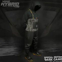 Vass Hybrid 700 Dark Camo Chest Wader Non-Studded- Waders & Boots