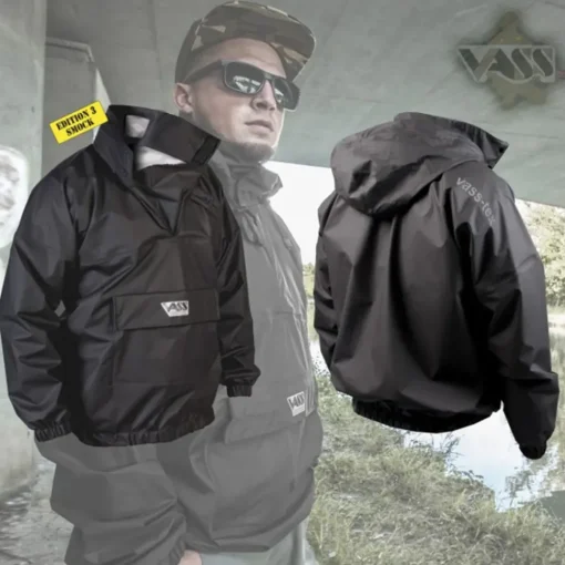 Vass -Tex 175 Black Fishing Smock