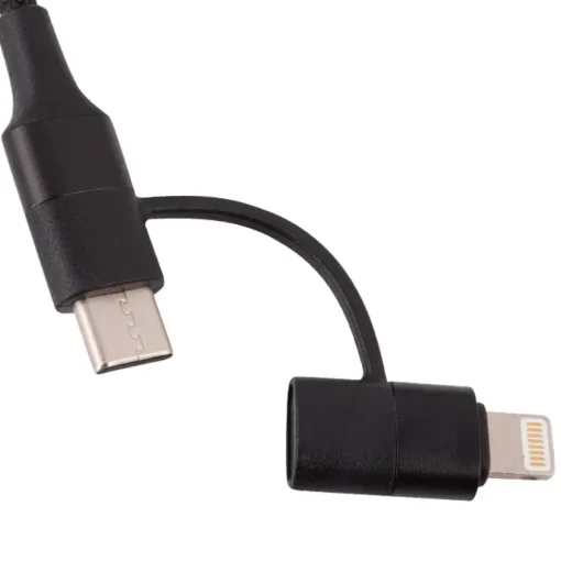 Wolf 2 In 1 Charging Cable- Tech