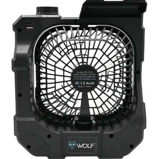 Wolf VOLTAIR Fishing Portable Fan & Powerbank- Bivvies & Shelters