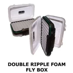 Wychwood Vuefinder Large Double Ripple Foam Fly Box