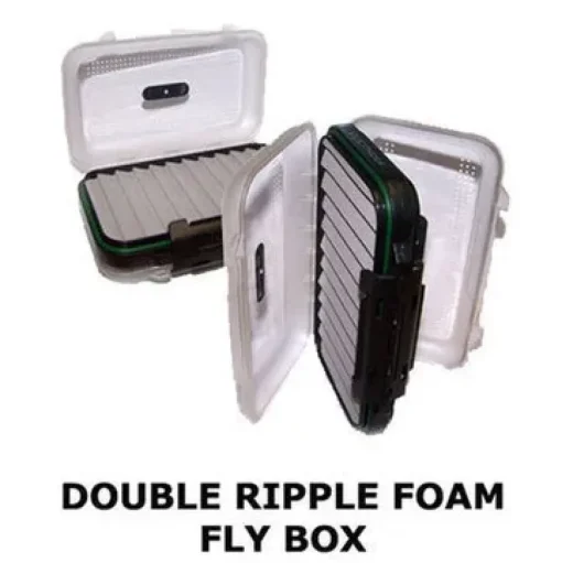 Wychwood Vuefinder Large Double Ripple Foam Fly Box